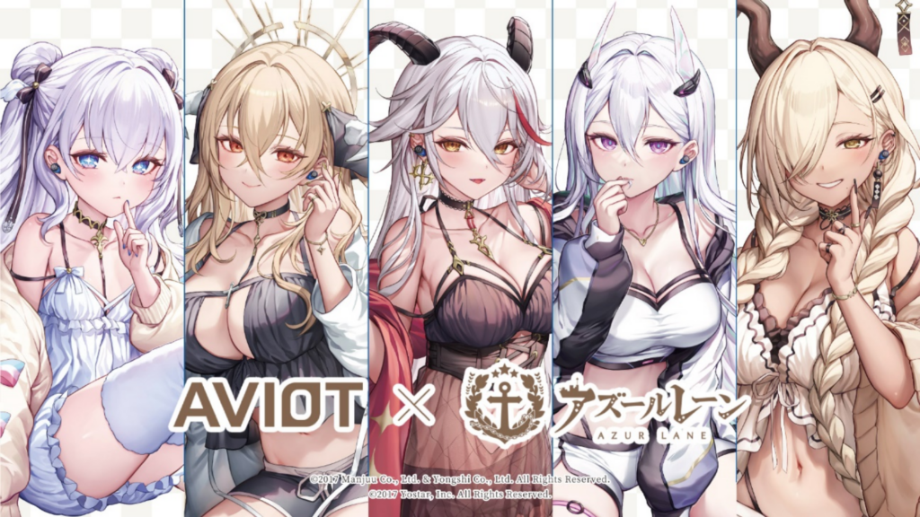 AVIOT Brings Azur Lane Characters to Your Ears Through New Wireless Earbuds Collaboration