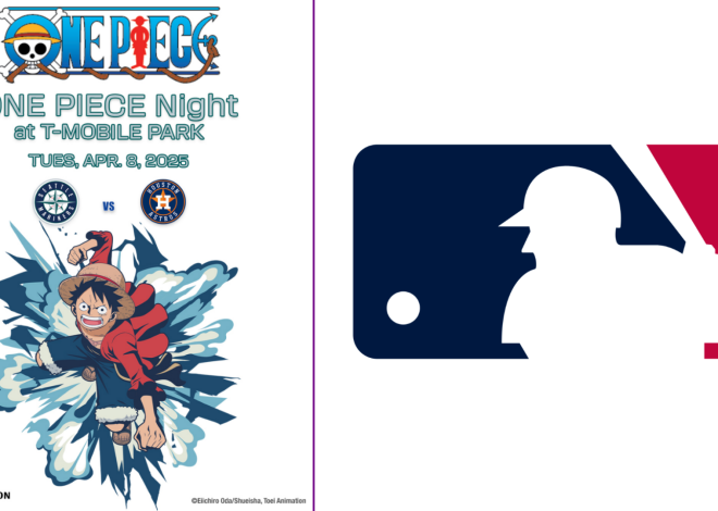 Toei Animation and MLB’s Seattle Mariners Announce One Piece Night Collab for April 8