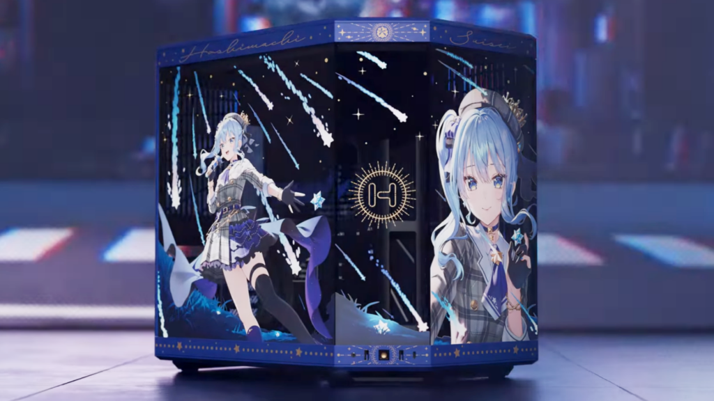 HYTE Announces Hoshimachi Suisei PC Case and Accessories in Collaboration with Hololive