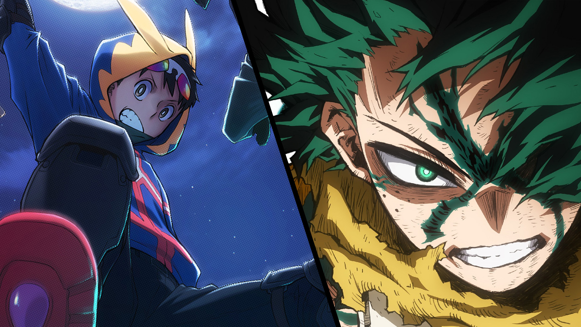 Protagonists Deku and Koichi Join for My Hero Academia x Vigilantes Collaboration Visual