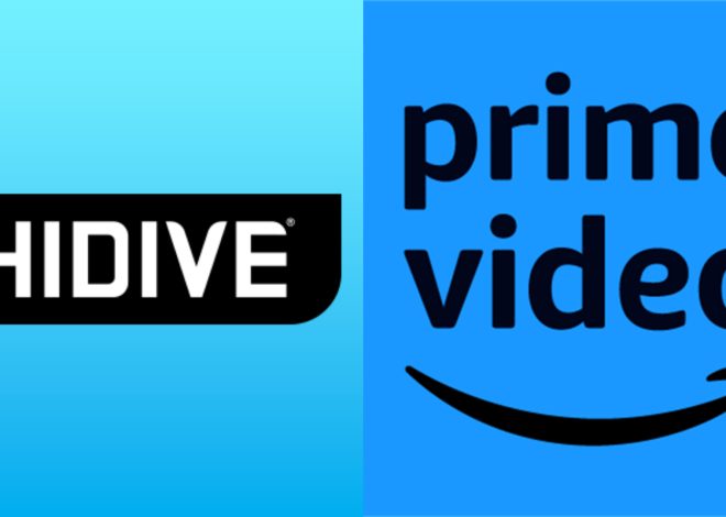 HIDIVE Now Available on Amazon Prime Video Channels in Several Key International Markets